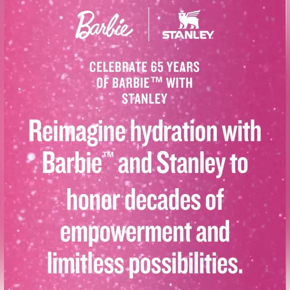 🎀STANLEY x BARBIE ICON 30OZ Quencher Limited Edition SOLD OUT ONLINE - Picture 5 of 7